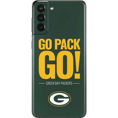 NFL Green Bay Packers Team Motto Galaxy S21 Plus 5G Skin